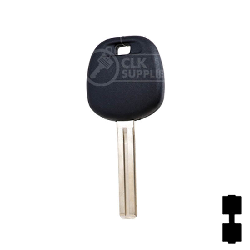 Uncut Transponder Key Blank | Hyundai | Kia | HY20-PT Automotive Key LockVoy