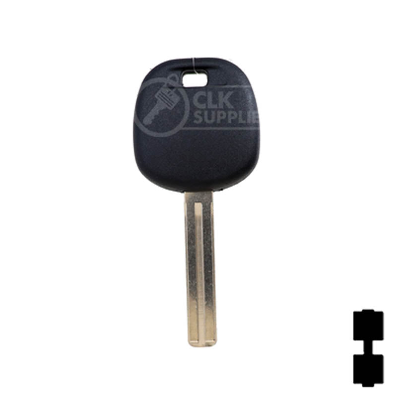 Uncut Transponder Key Blank | Hyundai | Kia | HY20-PT Automotive Key LockVoy