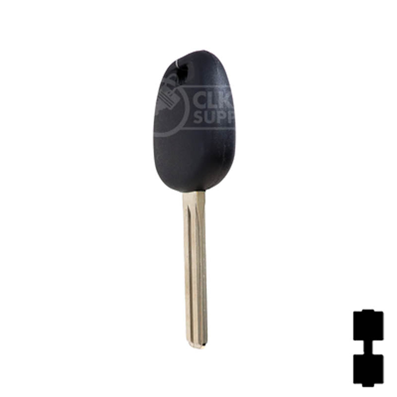 Uncut Transponder Key Blank | Hyundai | Kia | HY20-PT Automotive Key LockVoy