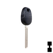 Uncut Transponder Key Blank | Kia | KK7-PT Automotive Key LockVoy