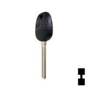 Uncut Transponder Key Blank | Kia | KK7-PT Automotive Key LockVoy