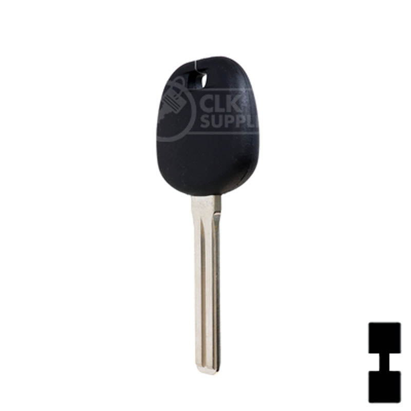 Uncut Transponder Key Blank | Kia | KK7-PT Automotive Key LockVoy