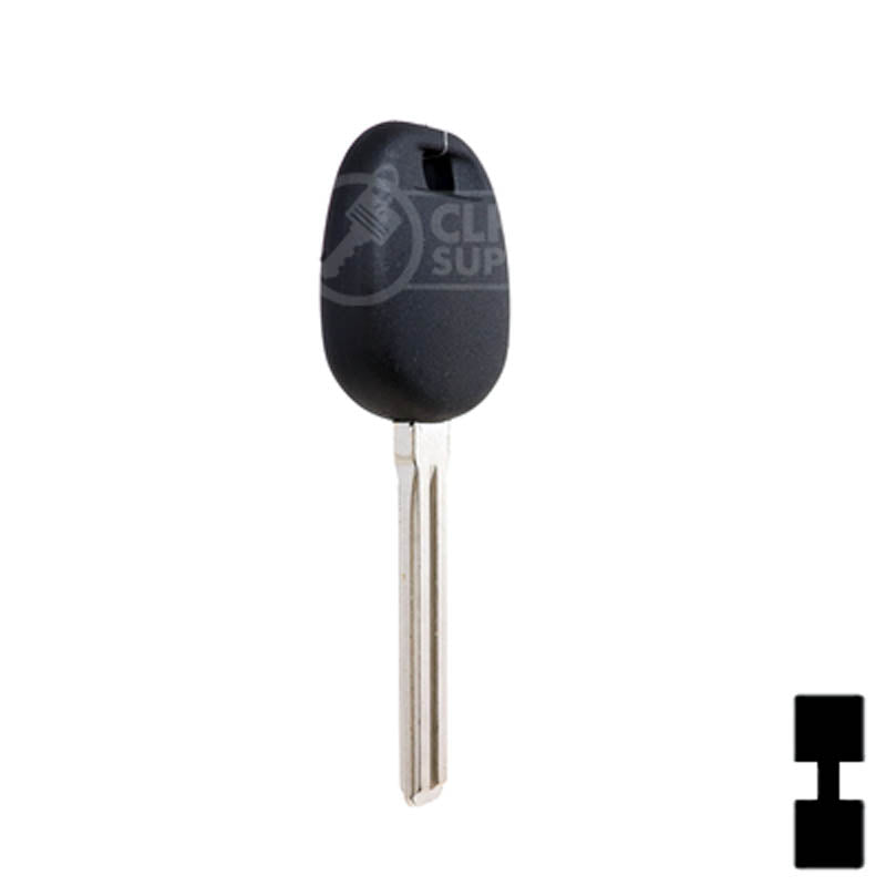Uncut Transponder Key Blank | Kia | KK7-PT Automotive Key LockVoy