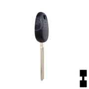 Uncut Transponder Key Blank | Kia | KK7-PT Automotive Key LockVoy