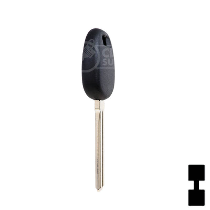 Uncut Transponder Key Blank | Kia | KK7-PT Automotive Key LockVoy