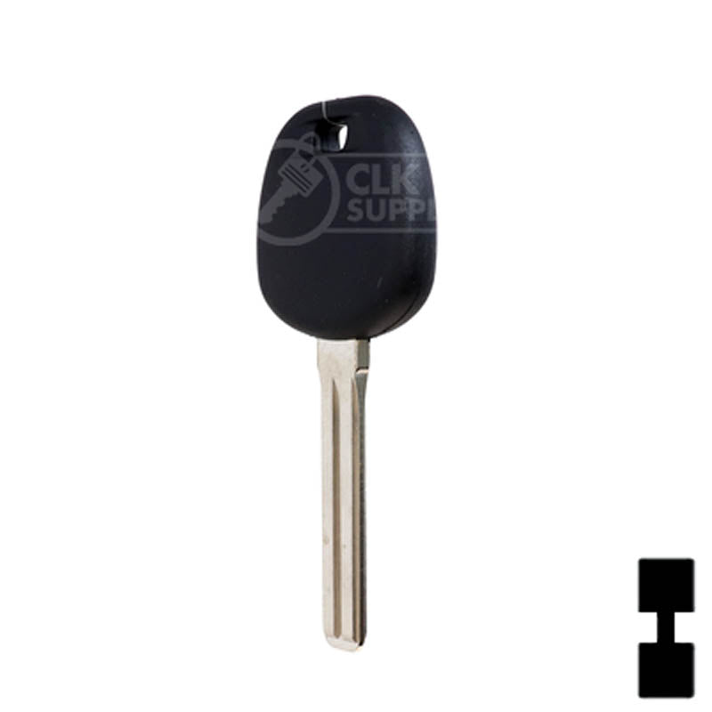 Uncut Transponder Key Blank | Kia | KK7-PT Automotive Key LockVoy