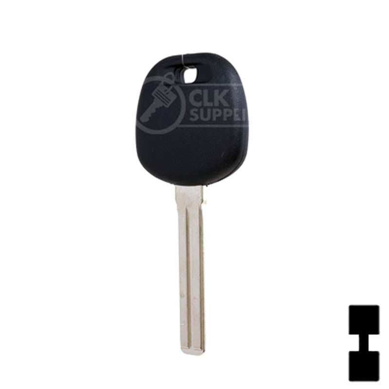 Uncut Transponder Key Blank | Kia | KK7-PT Automotive Key LockVoy