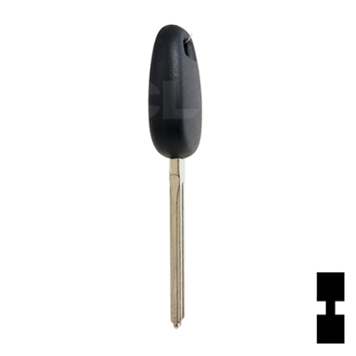 Uncut Transponder Key Blank | Kia | KK9-PT Automotive Key LockVoy