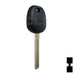 Uncut Transponder Key Blank | Kia | KK9-PT Automotive Key LockVoy