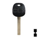 Uncut Transponder Key Blank | Kia | KK9-PT Automotive Key LockVoy