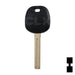 Uncut Transponder Key Blank | Kia | KK9-PT Automotive Key LockVoy