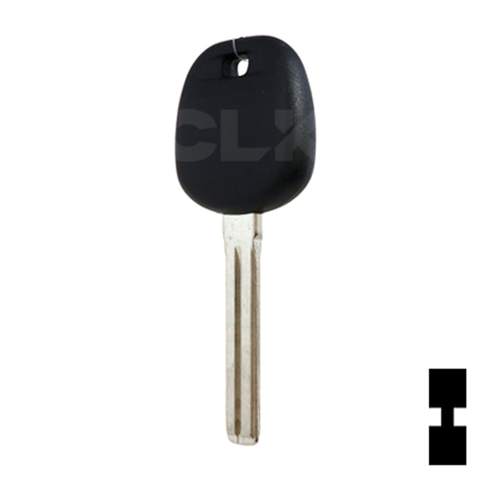 Uncut Transponder Key Blank | Kia | KK9-PT Automotive Key LockVoy
