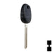 Uncut Transponder Key Blank | Kia | KK9-PT Automotive Key LockVoy