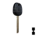 Uncut Transponder Key Blank | Kia | KK9-PT Automotive Key LockVoy