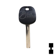 Uncut Transponder Key Blank | Lexus | Long TOY40BT4 Automotive Key LockVoy
