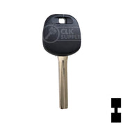 Uncut Transponder Key Blank | Lexus | Long TOY40BT4 Automotive Key LockVoy