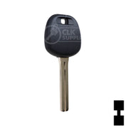 Uncut Transponder Key Blank | Lexus | Long TOY40BT4 Automotive Key LockVoy