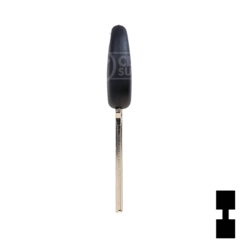 Uncut Transponder Key Blank | Lexus | Long TOY40BT4 Automotive Key LockVoy