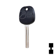 Uncut Transponder Key Blank | Lexus | Long TOY40BT4 Automotive Key LockVoy