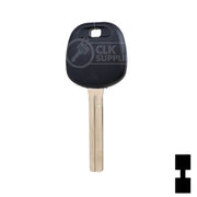 Uncut Transponder Key Blank | Lexus | Long TOY40BT4 Automotive Key LockVoy