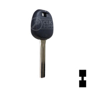 Uncut Transponder Key Blank | Lexus | Long TOY40BT4 Automotive Key LockVoy