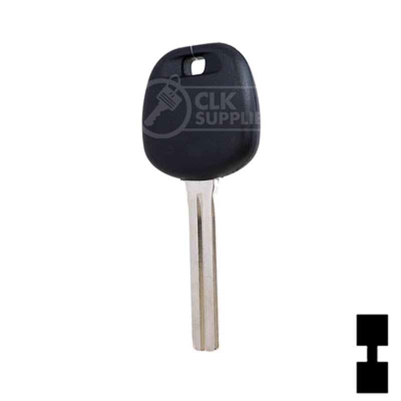 Uncut Transponder Key Blank | Lexus | Long TOY40BT4 Automotive Key LockVoy