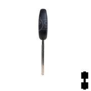 Uncut Transponder Key Blank | Lexus | Short TOY48BT4 Automotive Key LockVoy
