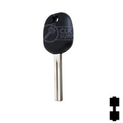 Uncut Transponder Key Blank | Lexus | Short TOY48BT4 Automotive Key LockVoy