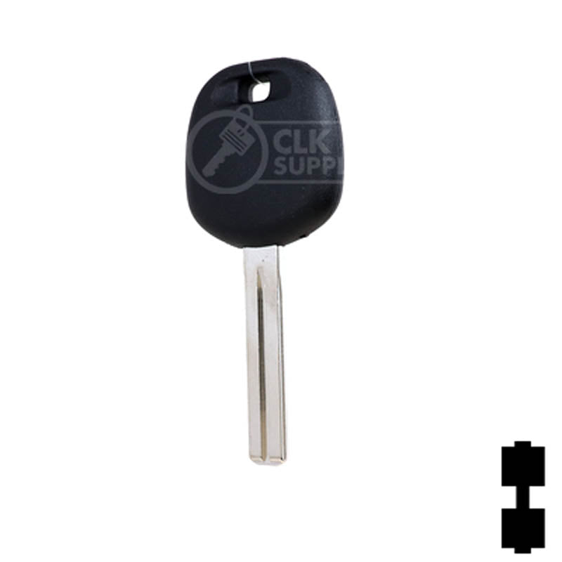 Uncut Transponder Key Blank | Lexus | Short TOY48BT4 Automotive Key LockVoy