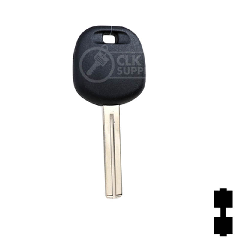 Uncut Transponder Key Blank | Lexus | Short TOY48BT4 Automotive Key LockVoy