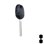 Uncut Transponder Key Blank | Lexus | Short TOY48BT4 Automotive Key LockVoy