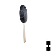 Uncut Transponder Key Blank | Lexus | Short TOY48BT4 Automotive Key LockVoy