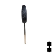 Uncut Transponder Key Blank | Lexus | Short TOY48BT4 Automotive Key LockVoy