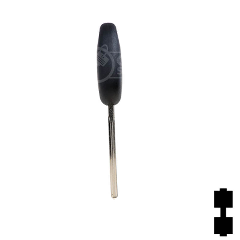 Uncut Transponder Key Blank | Lexus | Short TOY48BT4 Automotive Key LockVoy