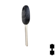 Uncut Transponder Key Blank | Lexus | Short TOY48BT4 Automotive Key LockVoy