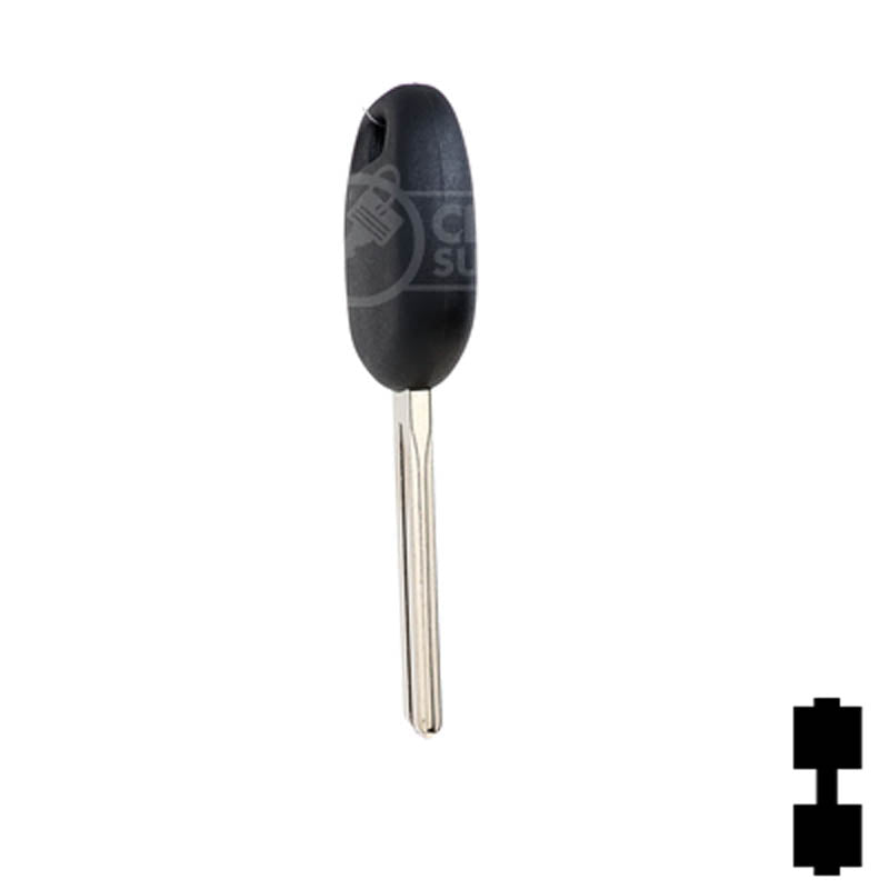 Uncut Transponder Key Blank | Lexus | Short TOY48BT4 Automotive Key LockVoy