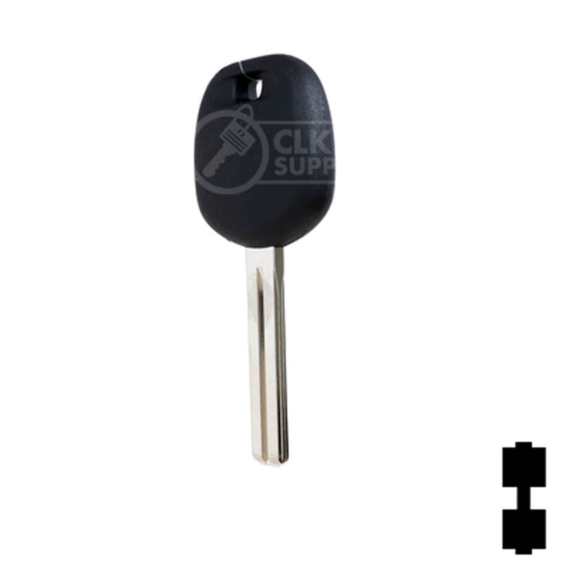 Uncut Transponder Key Blank | Lexus | Short TOY48BT4 Automotive Key LockVoy