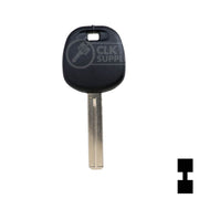 Uncut Transponder Key Blank | Lexus | Short TOY50-PT Automotive Key LockVoy