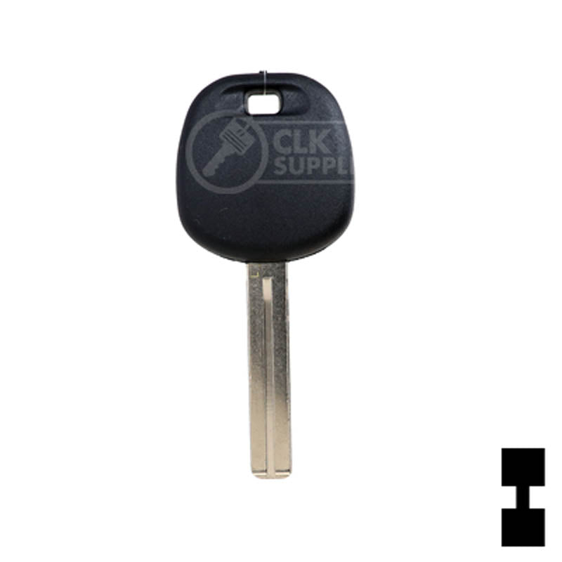 Uncut Transponder Key Blank | Lexus | Short TOY50-PT Automotive Key LockVoy