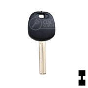 Uncut Transponder Key Blank | Lexus | Short TOY50-PT Automotive Key LockVoy