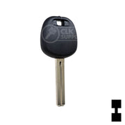 Uncut Transponder Key Blank | Lexus | Short TOY50-PT Automotive Key LockVoy