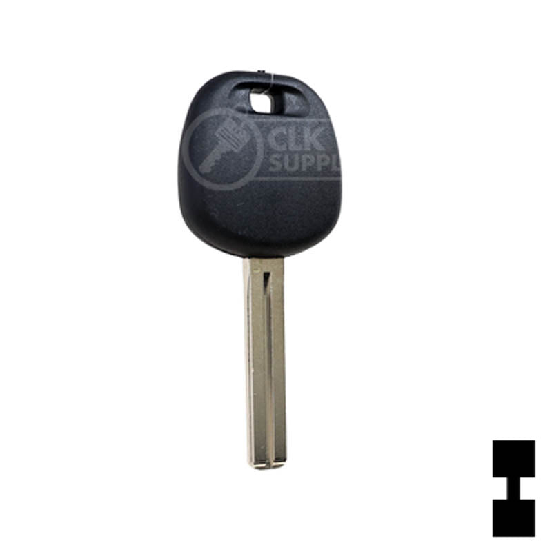 Uncut Transponder Key Blank | Lexus | Short TOY50-PT Automotive Key LockVoy