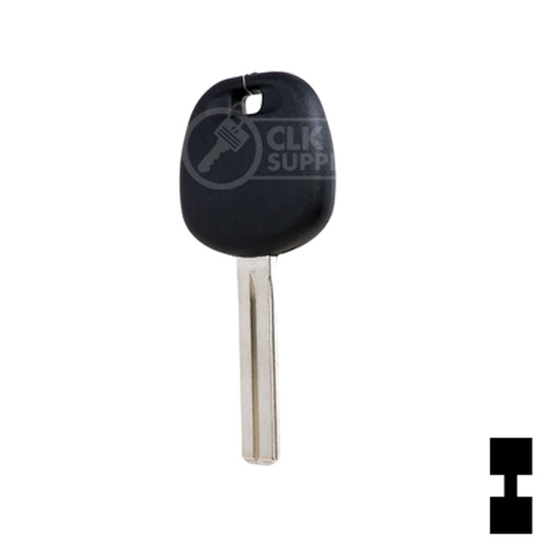Uncut Transponder Key Blank | Lexus | Short TOY50-PT Automotive Key LockVoy