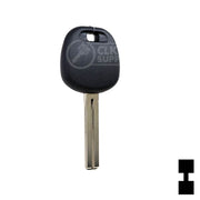 Uncut Transponder Key Blank | Lexus | Short TOY50-PT Automotive Key LockVoy
