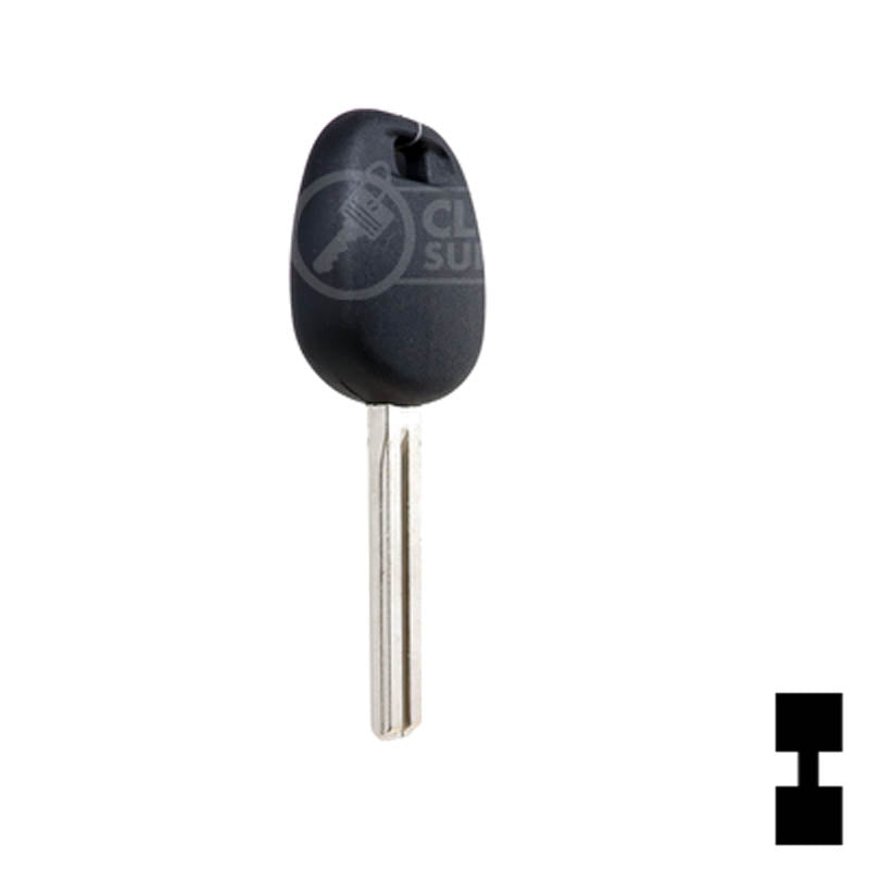 Uncut Transponder Key Blank | Lexus | Short TOY50-PT Automotive Key LockVoy
