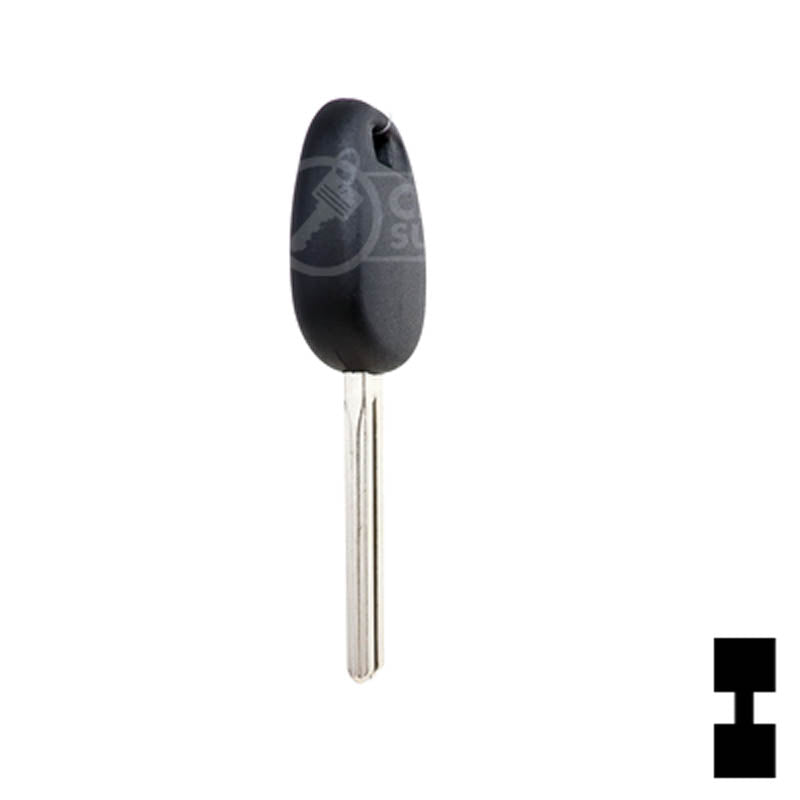 Uncut Transponder Key Blank | Lexus | Short TOY50-PT Automotive Key LockVoy