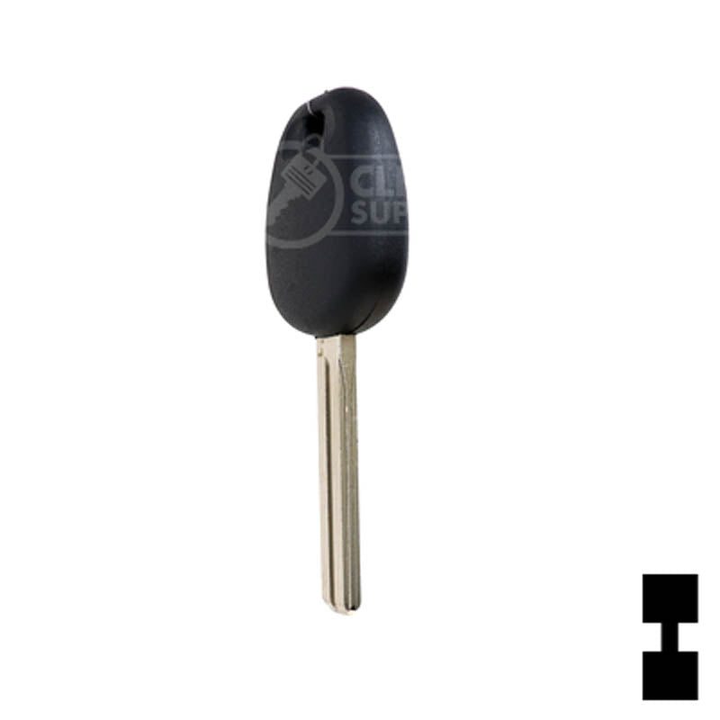 Uncut Transponder Key Blank | Lexus | Short TOY50-PT Automotive Key LockVoy