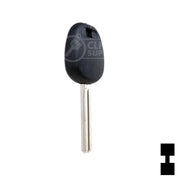 Uncut Transponder Key Blank | Lexus | Short TOY50-PT Automotive Key LockVoy