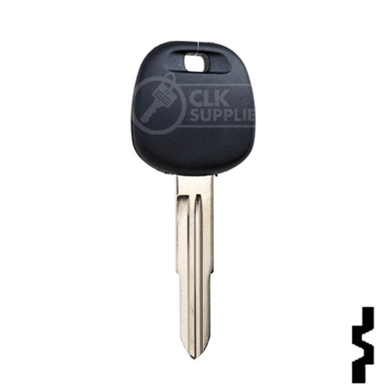 Uncut Transponder Key Blank | Lexus | Toyota TOY57PT Automotive Key LockVoy