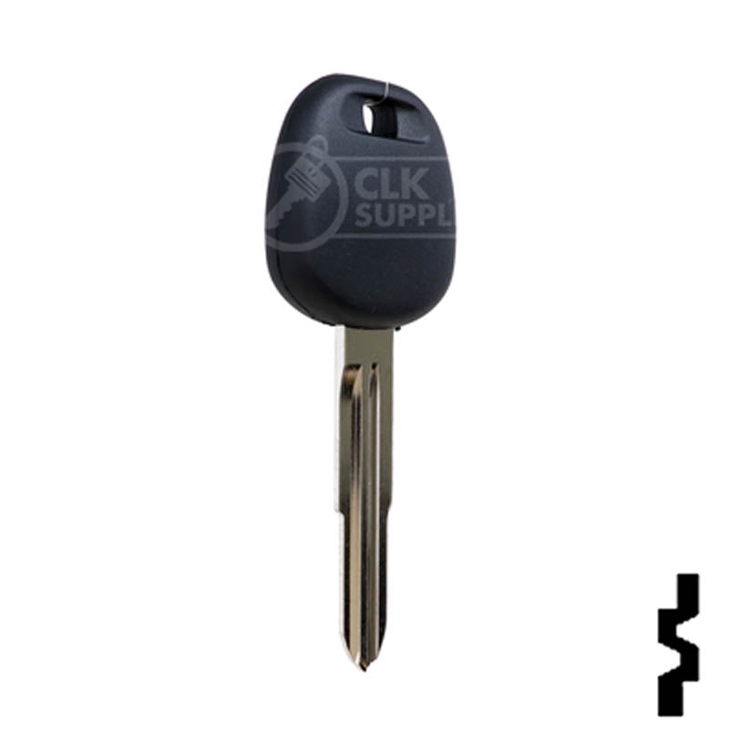 Uncut Transponder Key Blank | Lexus | Toyota TOY57PT Automotive Key LockVoy